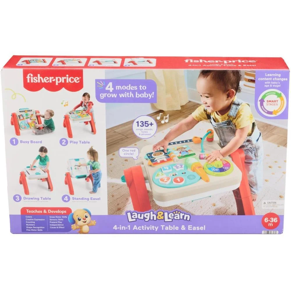 FISHER-PRICE APRENDER BRINCAR MESA DE ATIVIDADES 4EM1 MATTEL  - imagem 20