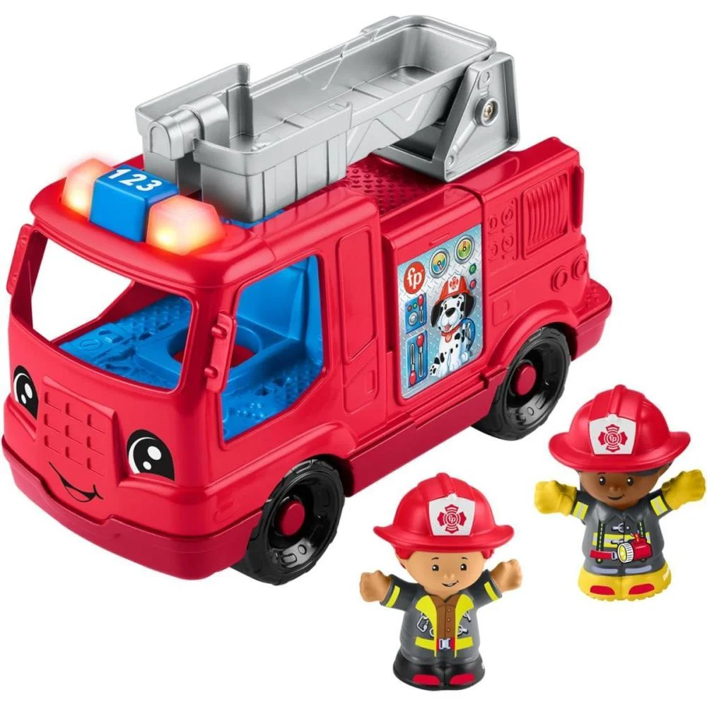 FISHER-PRICE ENTRETENIMENTO LP CAMINHAO BOMBEIRO SOM E LUZ MATTEL  - imagem 16