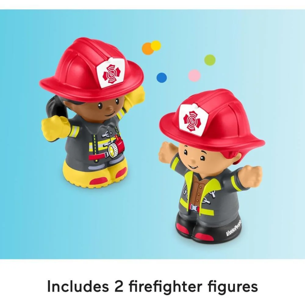 FISHER-PRICE ENTRETENIMENTO LP CAMINHAO BOMBEIRO SOM E LUZ MATTEL  - imagem 6