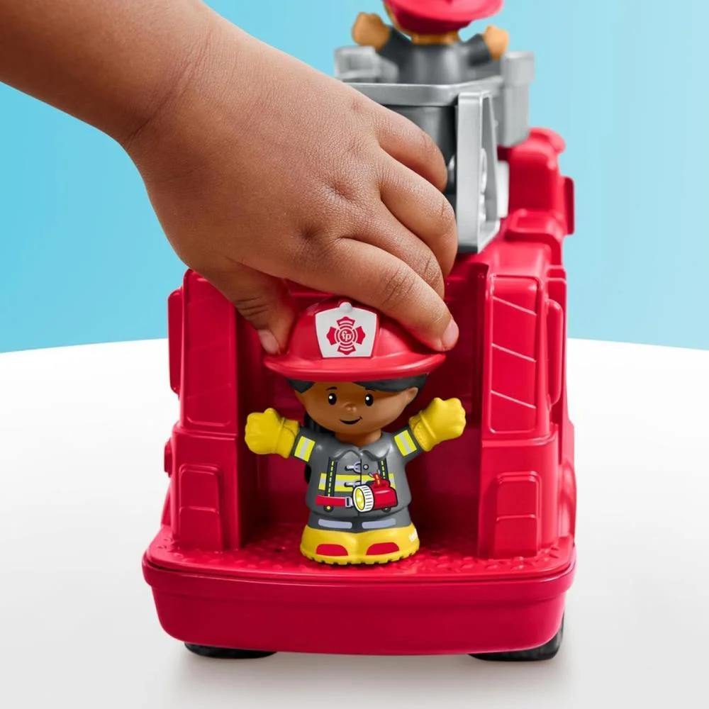 FISHER-PRICE ENTRETENIMENTO LP CAMINHAO BOMBEIRO SOM E LUZ MATTEL  - imagem 10