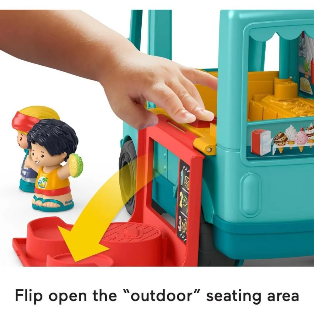 FISHER-PRICE ENTRETENIMENTO LP CAMINHAO DE COMIDA MATTEL  - imagem 7