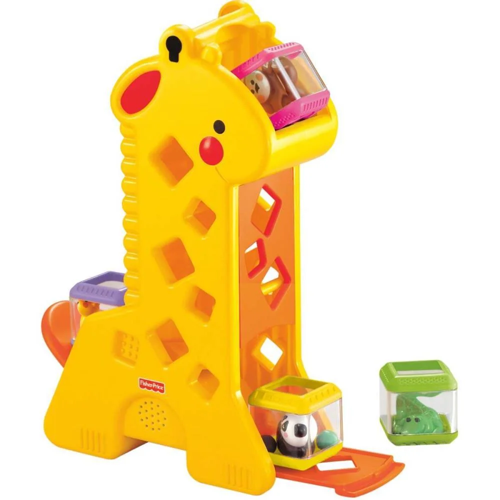 FISHER-PRICE INFANT GIRAFA COM BLOCOS MATTEL  - imagem 4