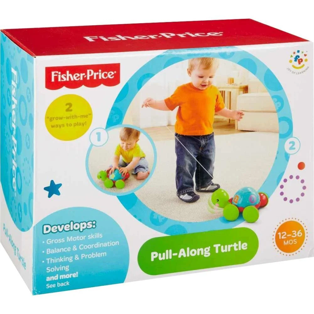 FISHER-PRICE INFANT EMPURRA TARTARUGA MATTEL  - imagem 6