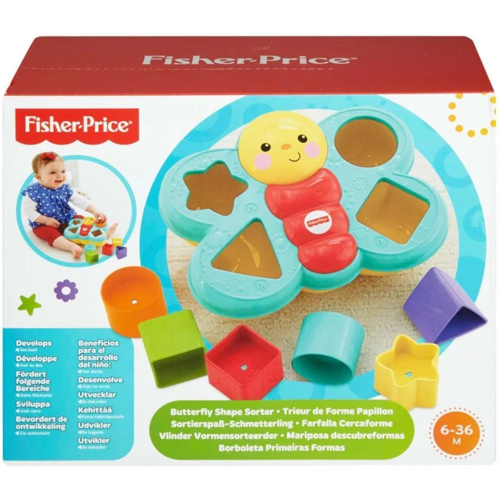 FISHER-PRICE INFANT ENCAIXA BORBOLETA MATTEL  - imagem 5