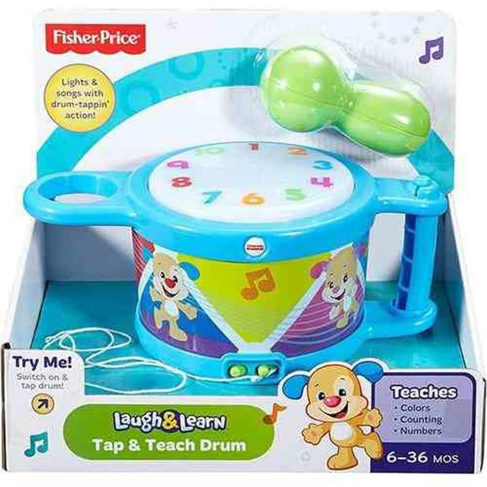 FISHER-PRICE INFANT APR. BR. TAMBOR MATTEL  - imagem 6
