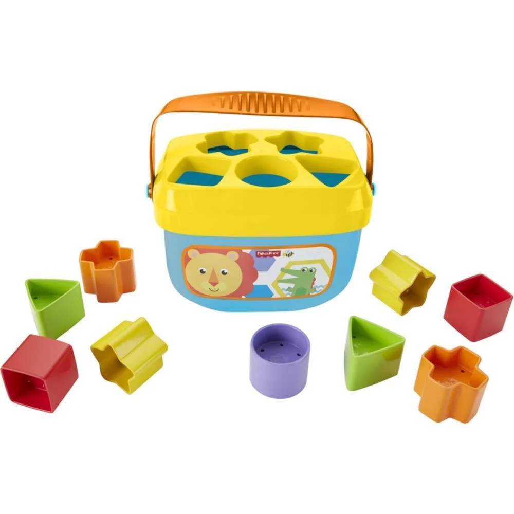 FISHER-PRICE INFANT ENCAIXE BALDE DE BLOCOS 10PCS MATTEL  - imagem 4