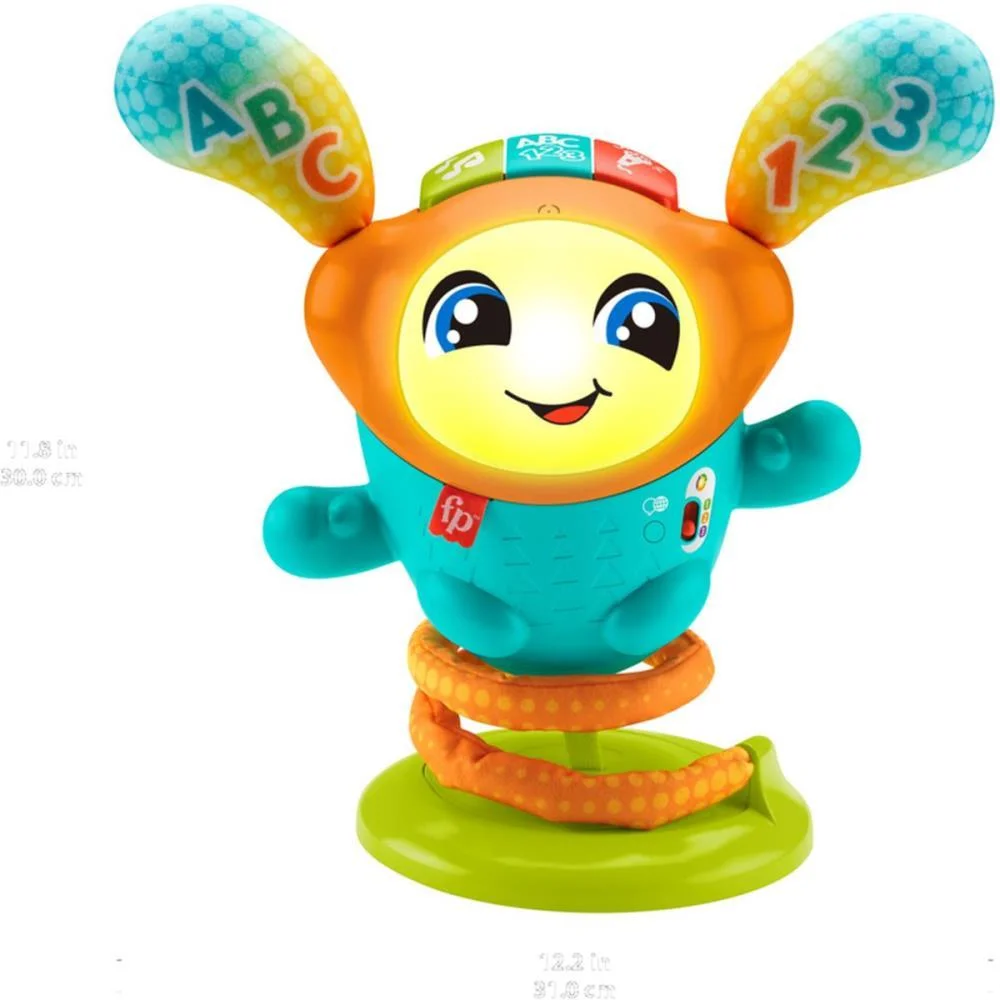 FISHER-PRICE INFANT DJ BOUNCIN BEATS PULAR E APREN MATTEL  - imagem 6