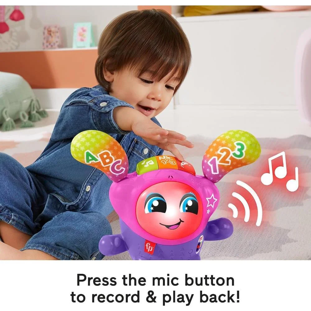 FISHER-PRICE INFANT DJ BELLE STAR PULAR E APRENDER MATTEL  - imagem 4