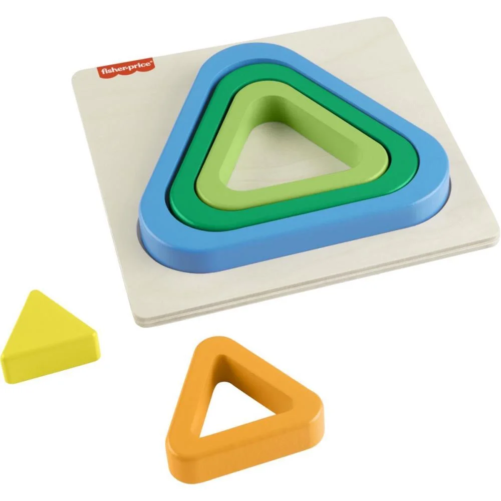 FISHER-PRICE WOOD QUEBRA- CABEÇA ARCO ÍRIS 5PC(S MATTEL  - imagem 11