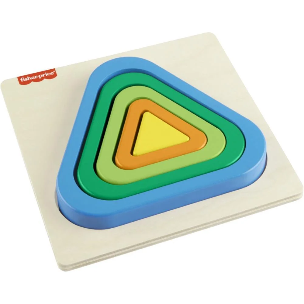 FISHER-PRICE WOOD QUEBRA- CABEÇA ARCO ÍRIS 5PC(S MATTEL  - imagem 13