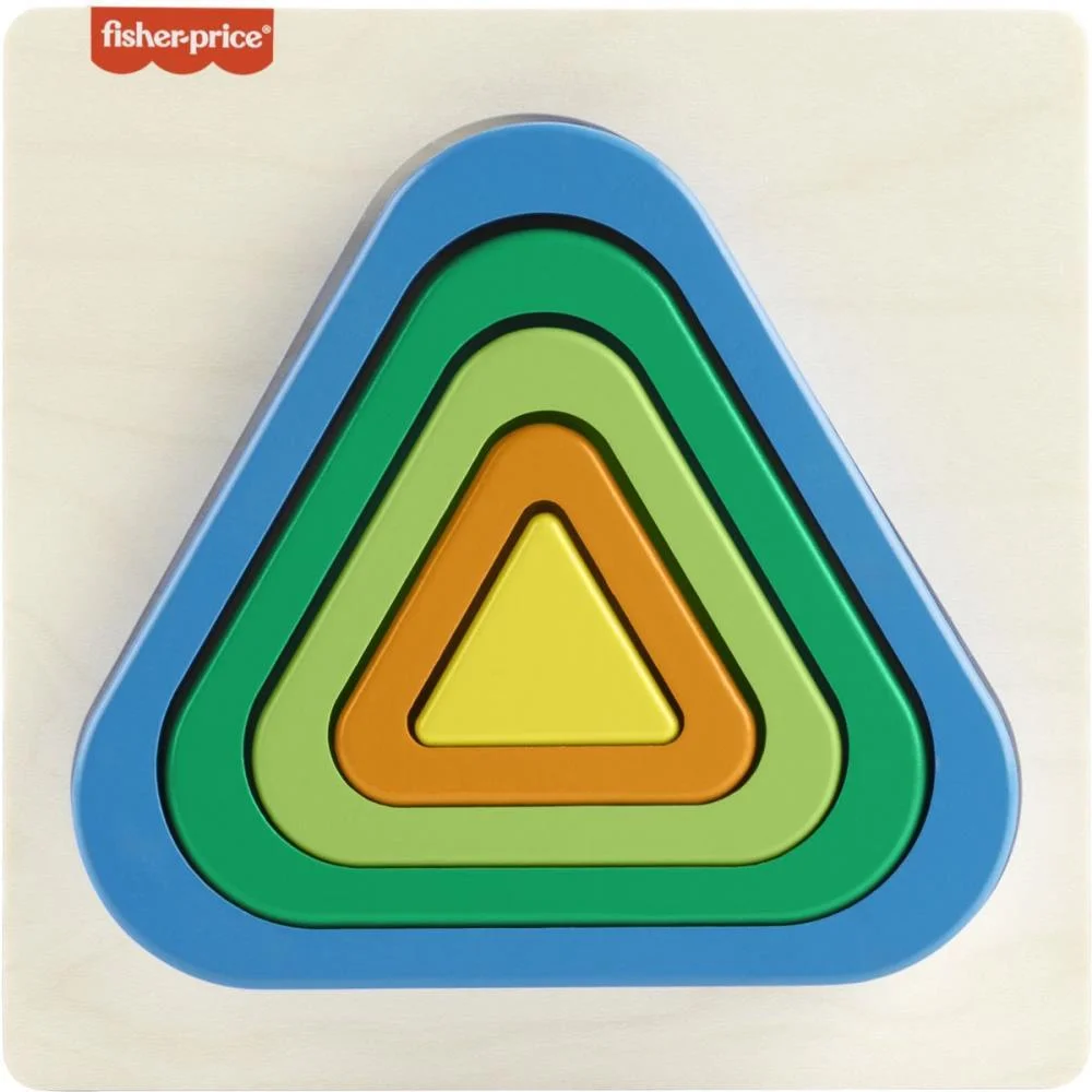 FISHER-PRICE WOOD QUEBRA- CABEÇA ARCO ÍRIS 5PC(S MATTEL  - imagem 14