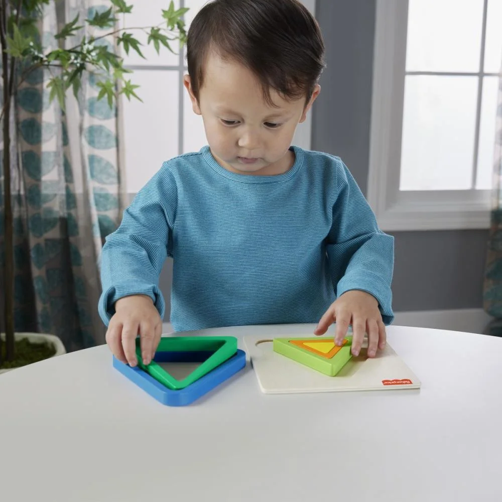 FISHER-PRICE WOOD QUEBRA- CABEÇA ARCO ÍRIS 5PC(S MATTEL  - imagem 15