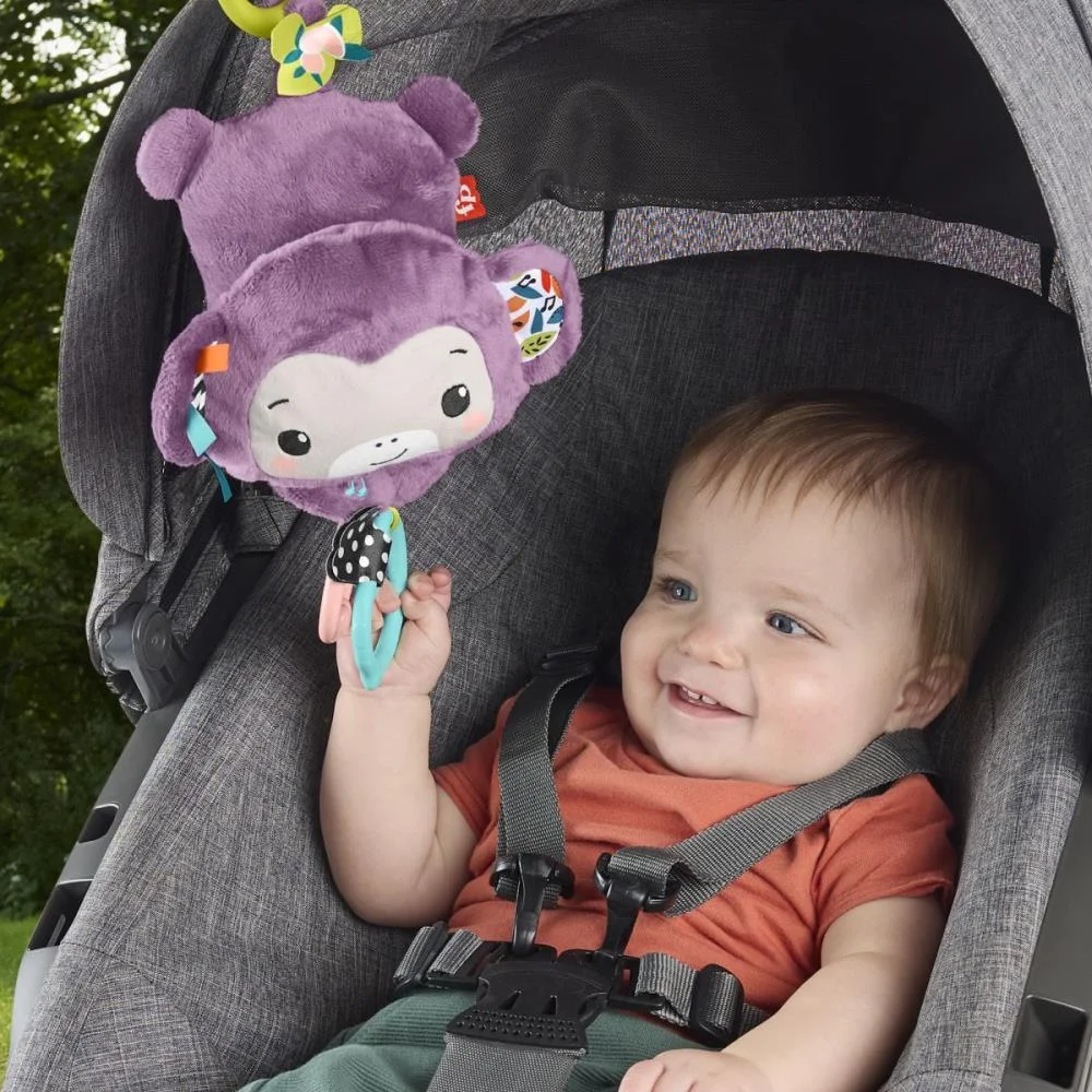 FISHER-PRICE NEWBORN TOYS MACAQUINHO MUSICAL C/SONS MATTEL  - imagem 6