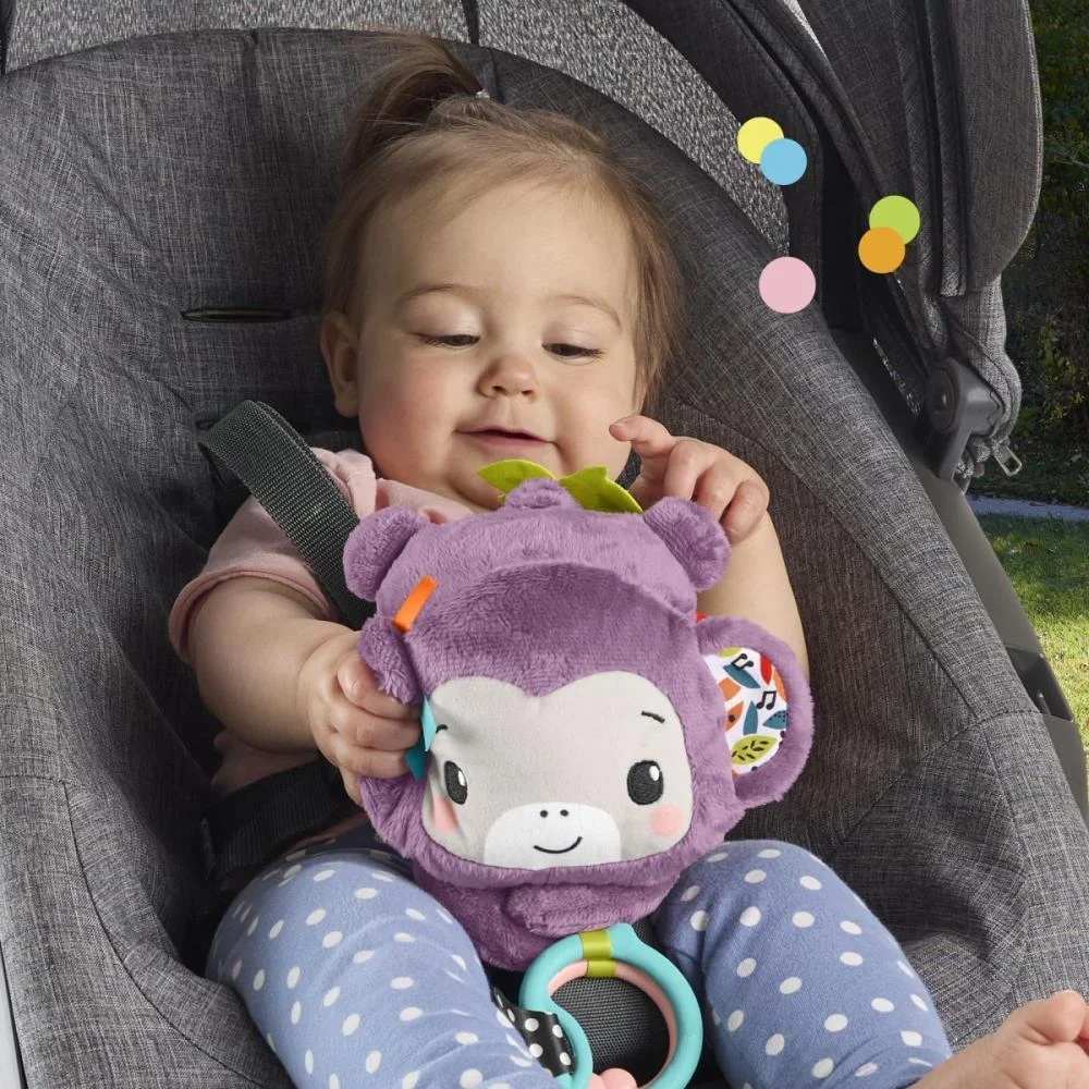 FISHER-PRICE NEWBORN TOYS MACAQUINHO MUSICAL C/SONS MATTEL  - imagem 8