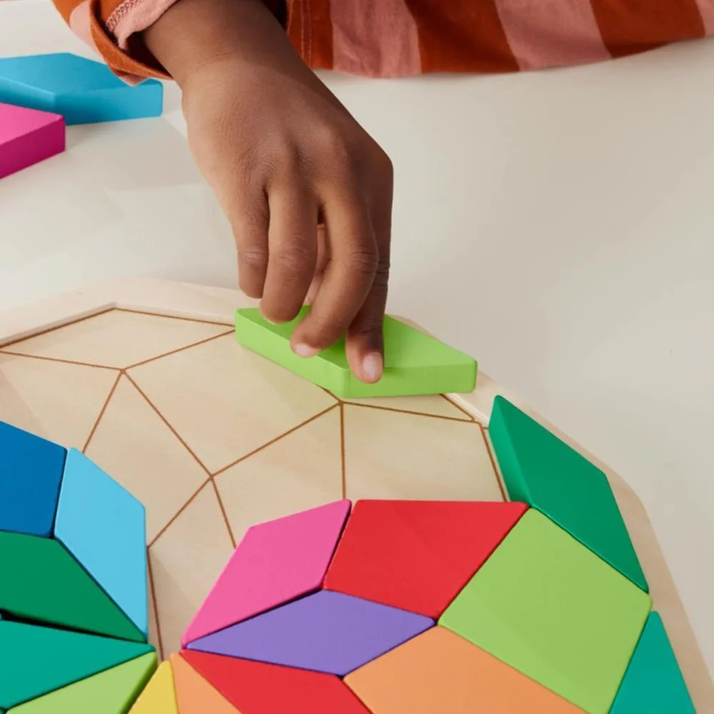 FISHER-PRICE WOOD QUEBRA- CABECA MANDALA 40PCS MATTEL  - imagem 8