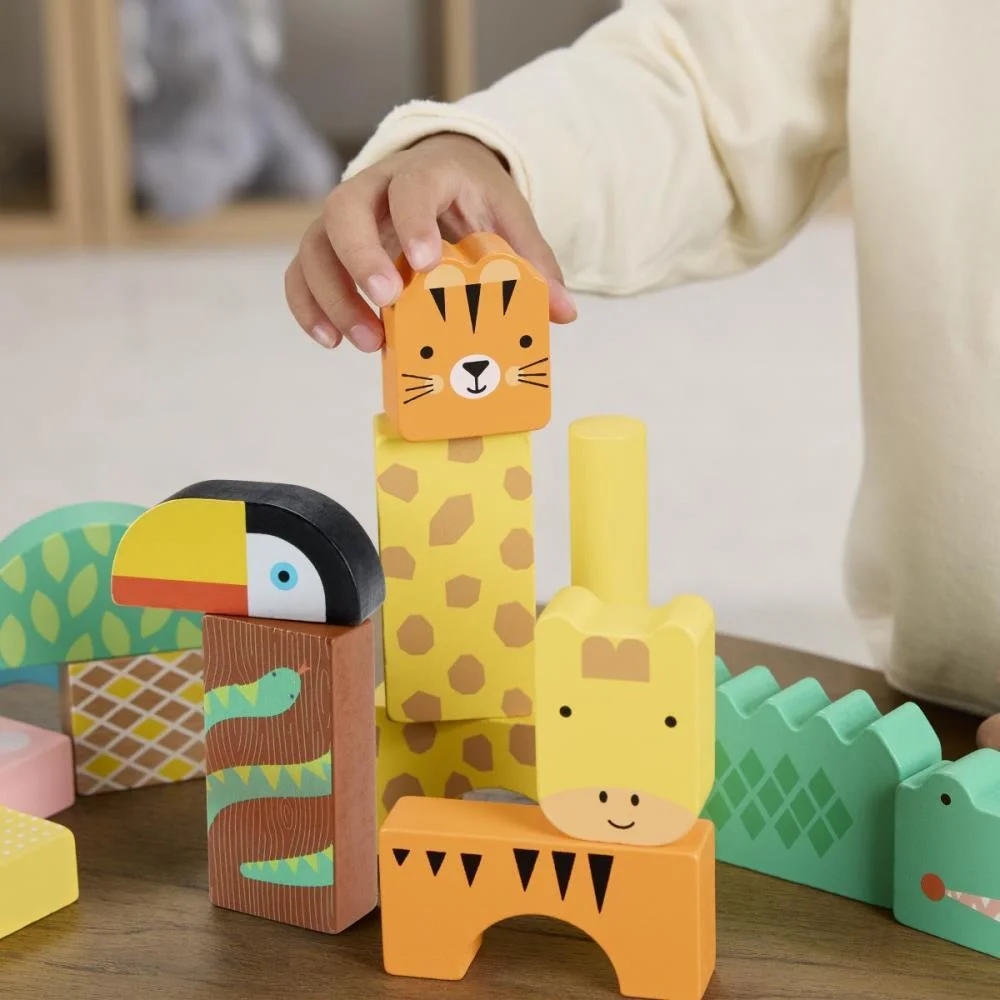 FISHER-PRICE WOOD BLOCOS DE SELVA 50PCS MATTEL  - imagem 7