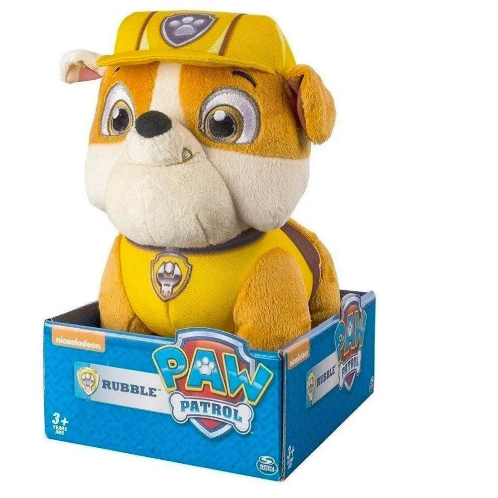 PELUCIA PATRULHA CANINA RUBBLE 30CM SUNNY  - imagem 4