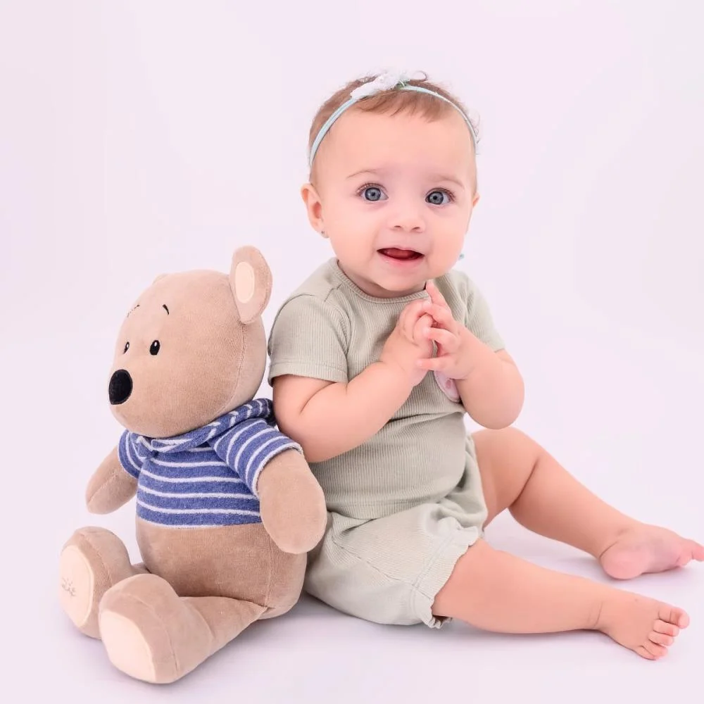 PELUCIA URSO TOM 38CM ZIP  - imagem 6