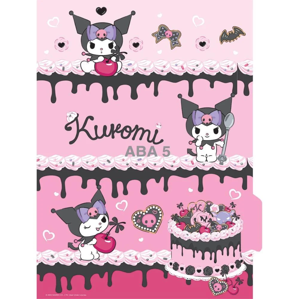 CADERNO 01X1 CAPA DURA KUROMI NEO 80FLS. I.A JANDAIA (UNIDADE) - imagem 8