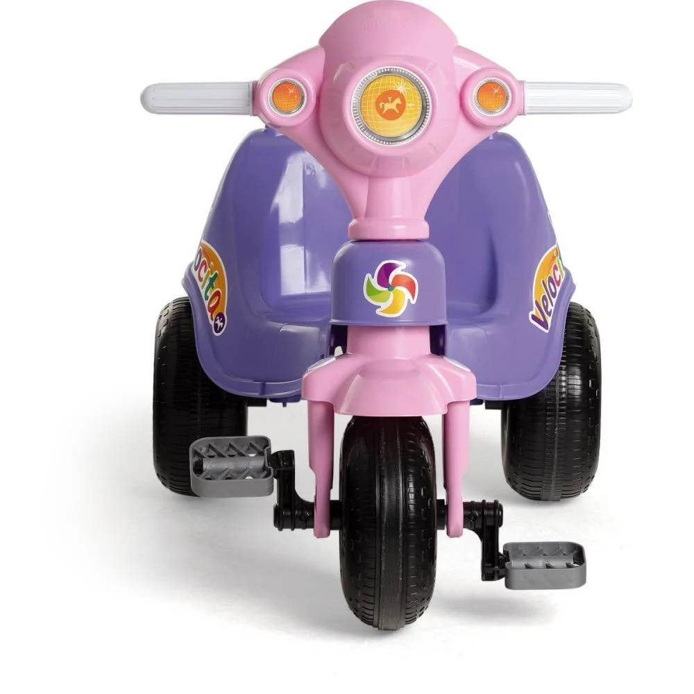VEICULO PARA BEBE VELOCITA LILAS 2 EM 1 C/SOM CALESITA  - imagem 4