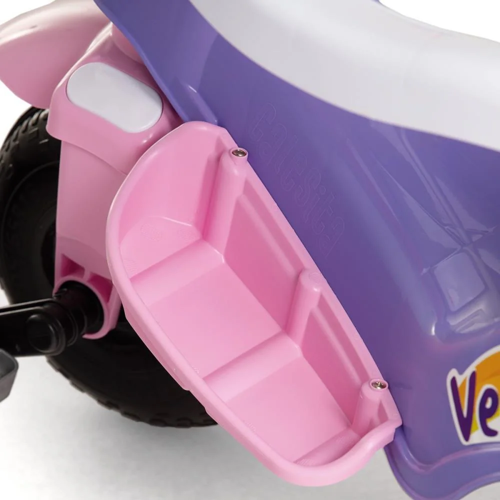 VEICULO PARA BEBE VELOCITA LILAS 2 EM 1 C/SOM CALESITA  - imagem 9