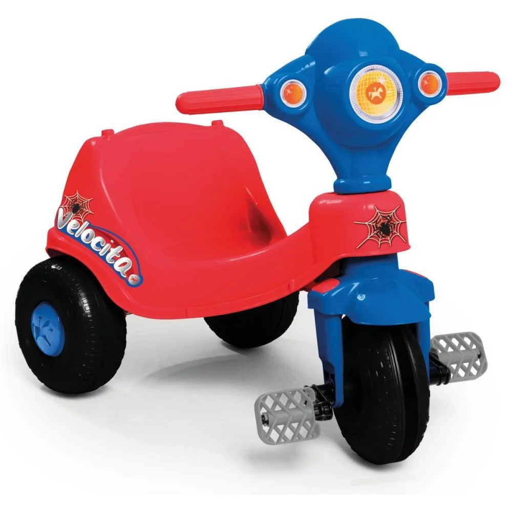 VEICULO PARA BEBE VELOCITA VERMELHO 2 EM 1 C/SOM CALESITA  - imagem 5