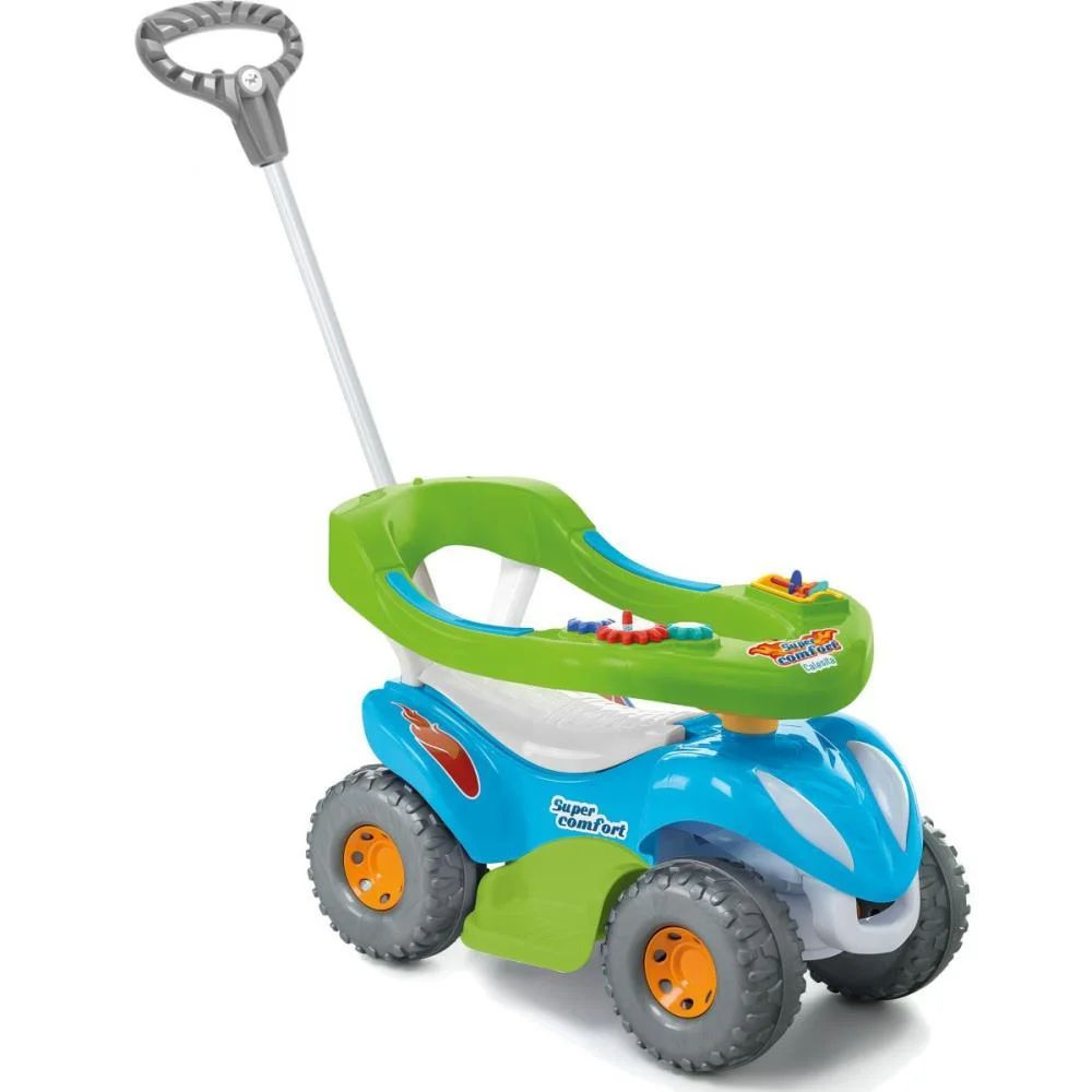 VEICULO PARA BEBE SUPER COMFORT MASC. COMPLETO CALESITA  - imagem 4