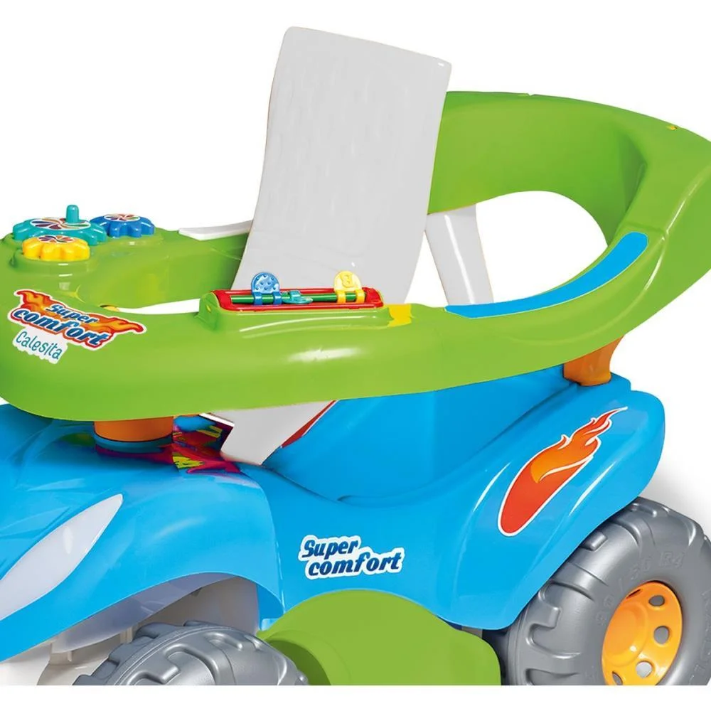 VEICULO PARA BEBE SUPER COMFORT MASC. COMPLETO CALESITA  - imagem 7