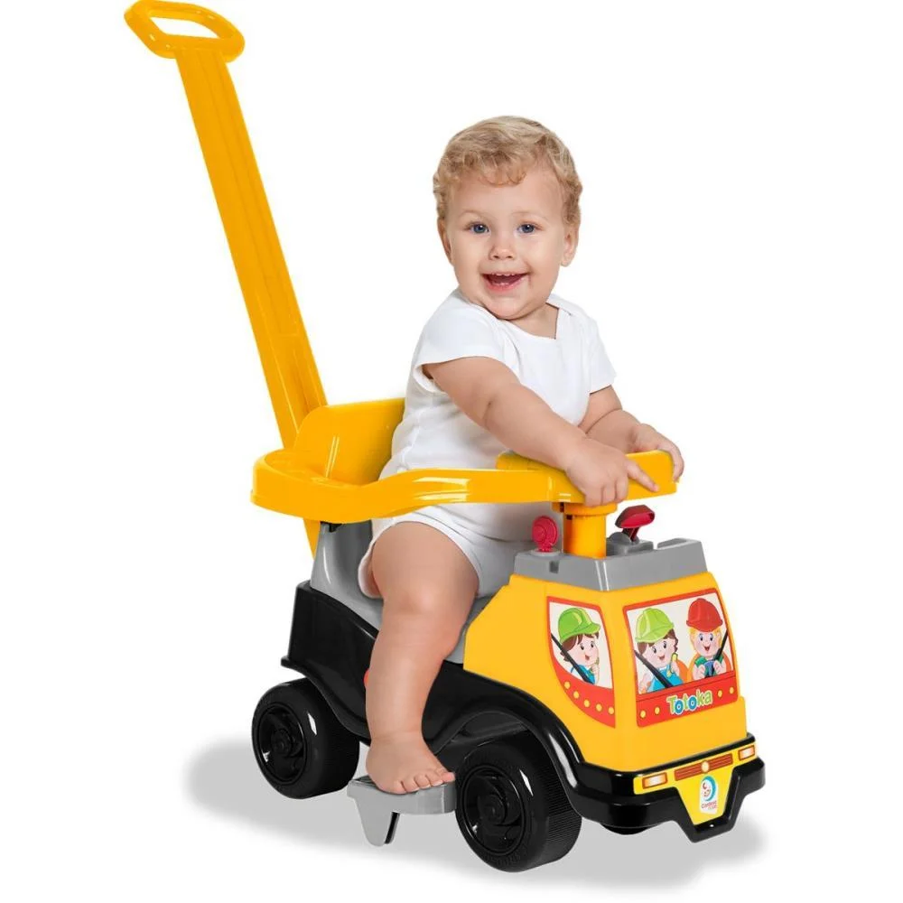 VEICULO PARA BEBE TOTOKA PLUS BABY TRACTOR S/SOM CARDOSO TOYS  - imagem 4