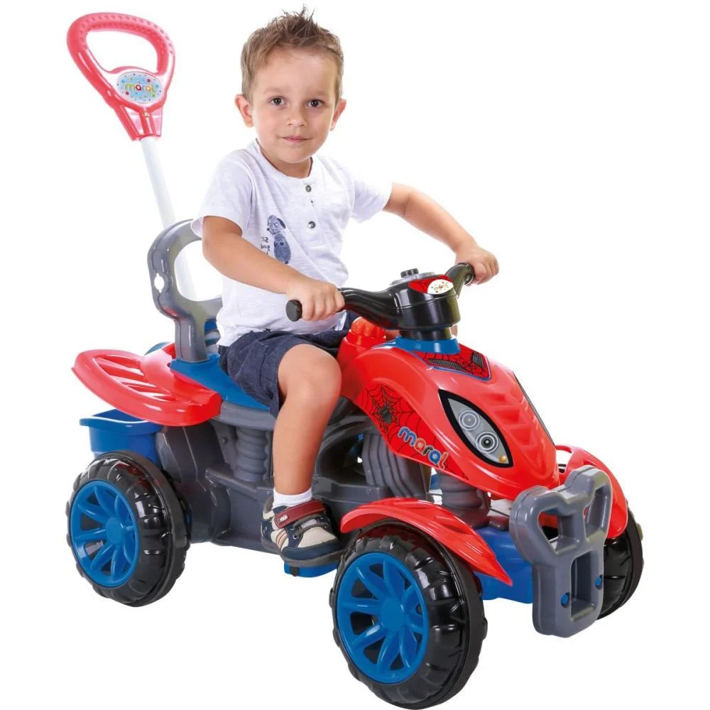 VEICULO PARA BEBE QUADRICICLO SPIDER C/SOM 30KG MARAL  - imagem 3