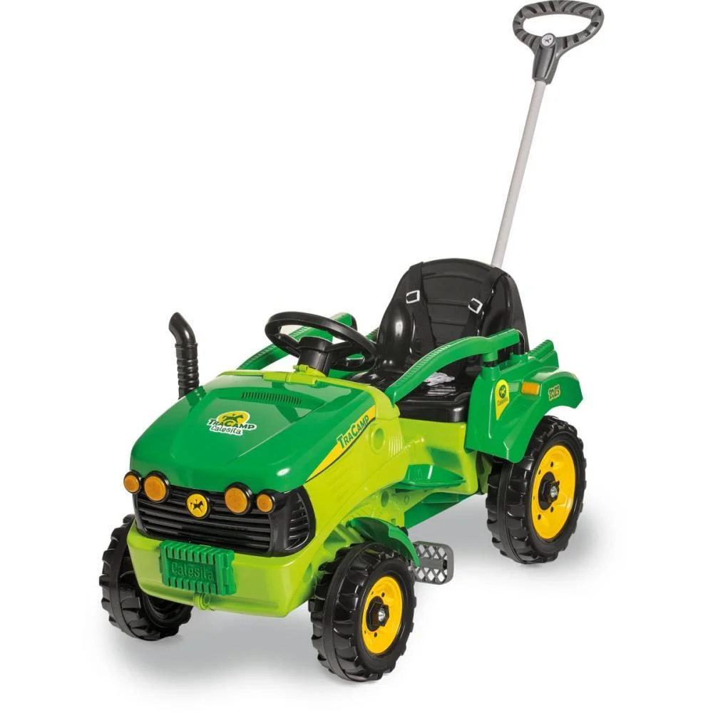 VEICULO PARA BEBE TRACAMP VERDE C/SOM 30KG 2EM1 CALESITA  - imagem 4