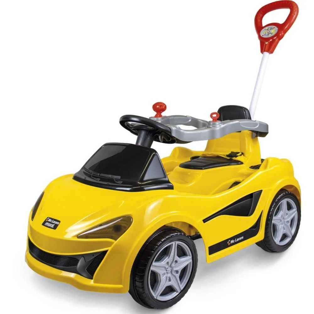 VEICULO PARA BEBE MC LARAM AMARELA 30KG C/SOM MARAL  - imagem 2