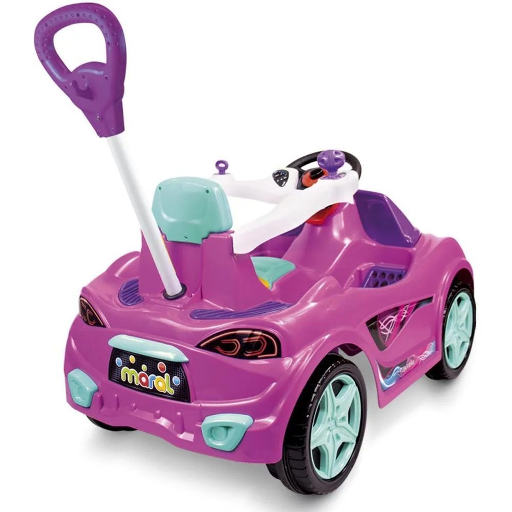 VEICULO PARA BEBE MC LARAM ROSA 30KG C/SOM MARAL  - imagem 5