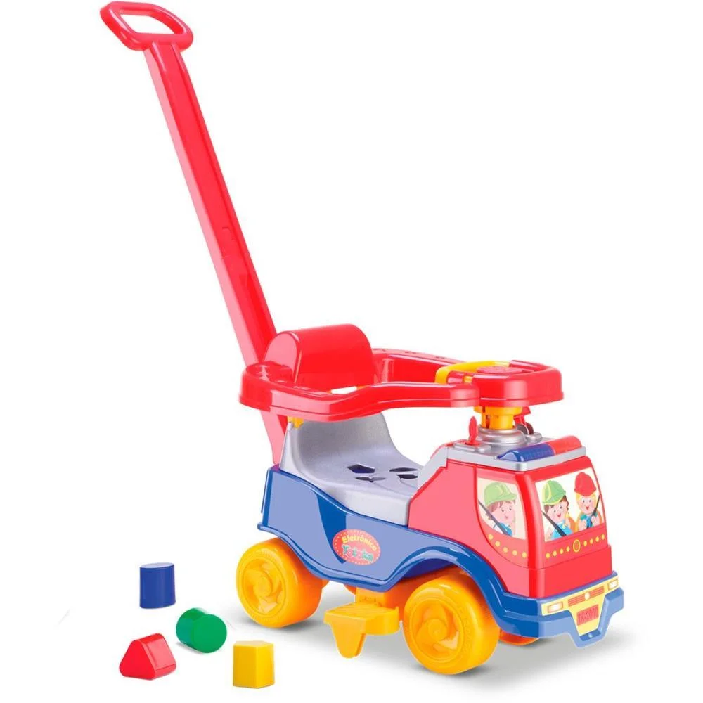 VEICULO PARA BEBE TOTOKA PLUS MENINO C/SOM CARDOSO TOYS  - imagem 2