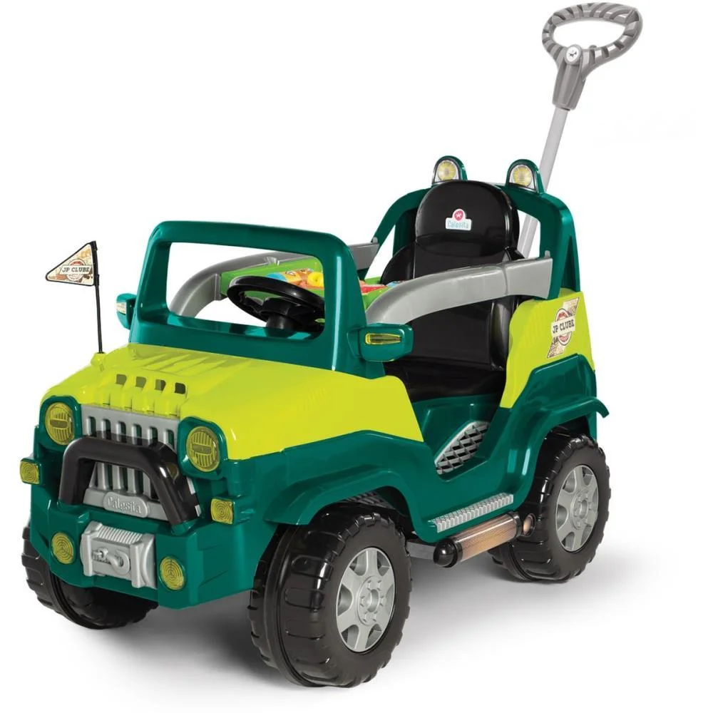 VEICULO PARA BEBE DIIPI VERDE C/SOM 30KG CALESITA  - imagem 4