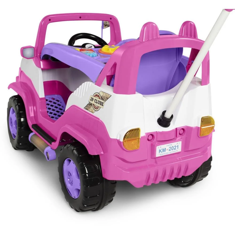 VEICULO PARA BEBE DIIPI ROSA C/SOM 30KG CALESITA  - imagem 11