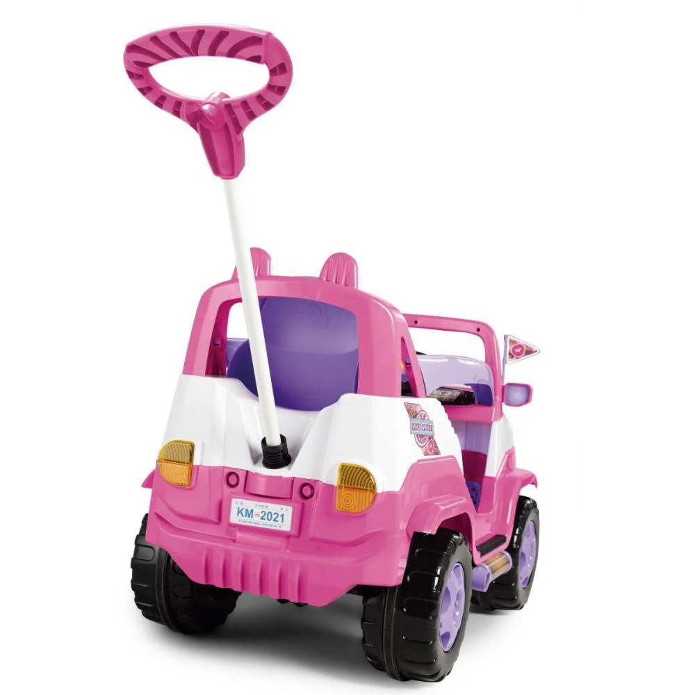 VEICULO PARA BEBE DIIPI ROSA C/SOM 30KG CALESITA  - imagem 6