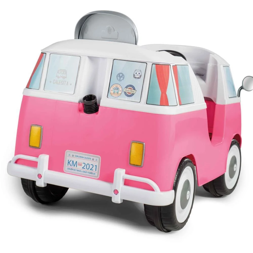 VEICULO PARA BEBE KOMBINA ROSA C/SOM 30KG CALESITA  - imagem 11