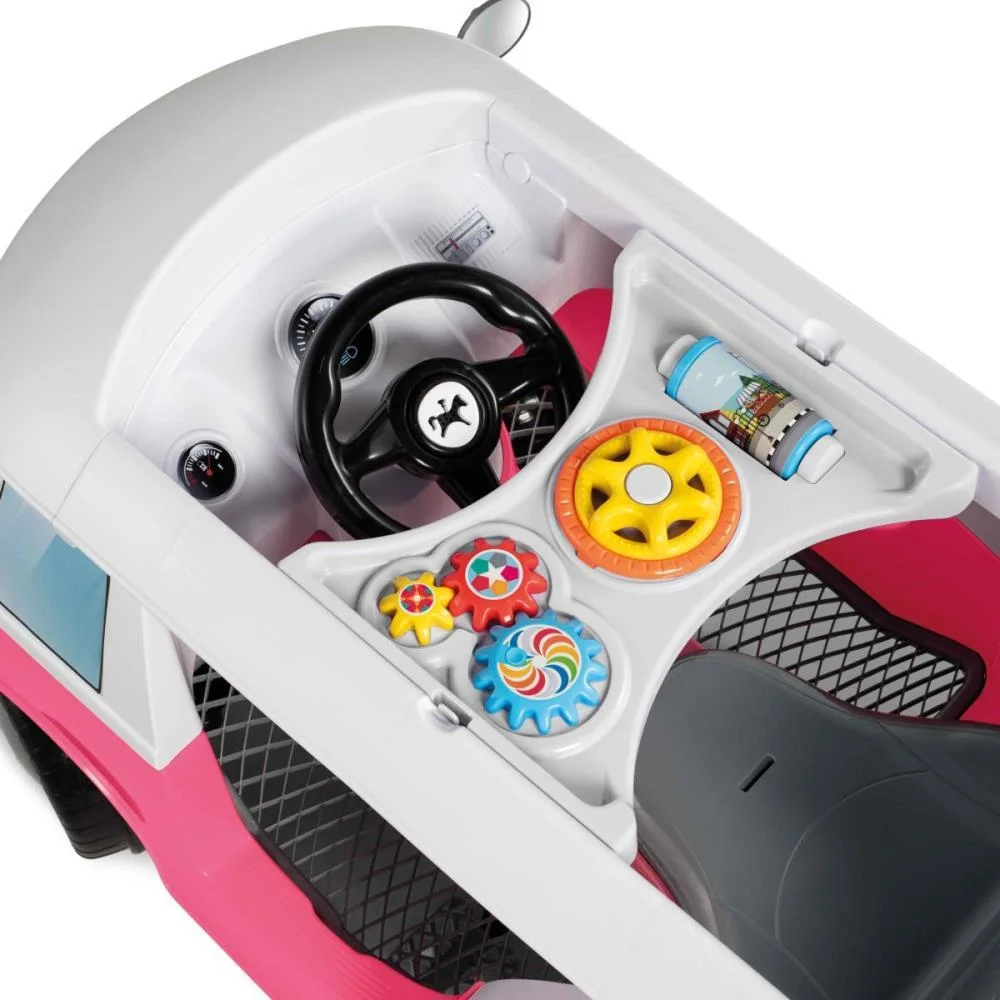 VEICULO PARA BEBE KOMBINA ROSA C/SOM 30KG CALESITA  - imagem 5