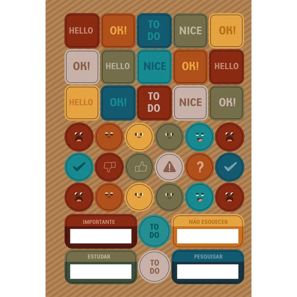 CADERNO 01X1 CAPA DURA KRAFT GOLD NEO 80FLS. I.A JANDAIA (UNIDADE) - imagem 12