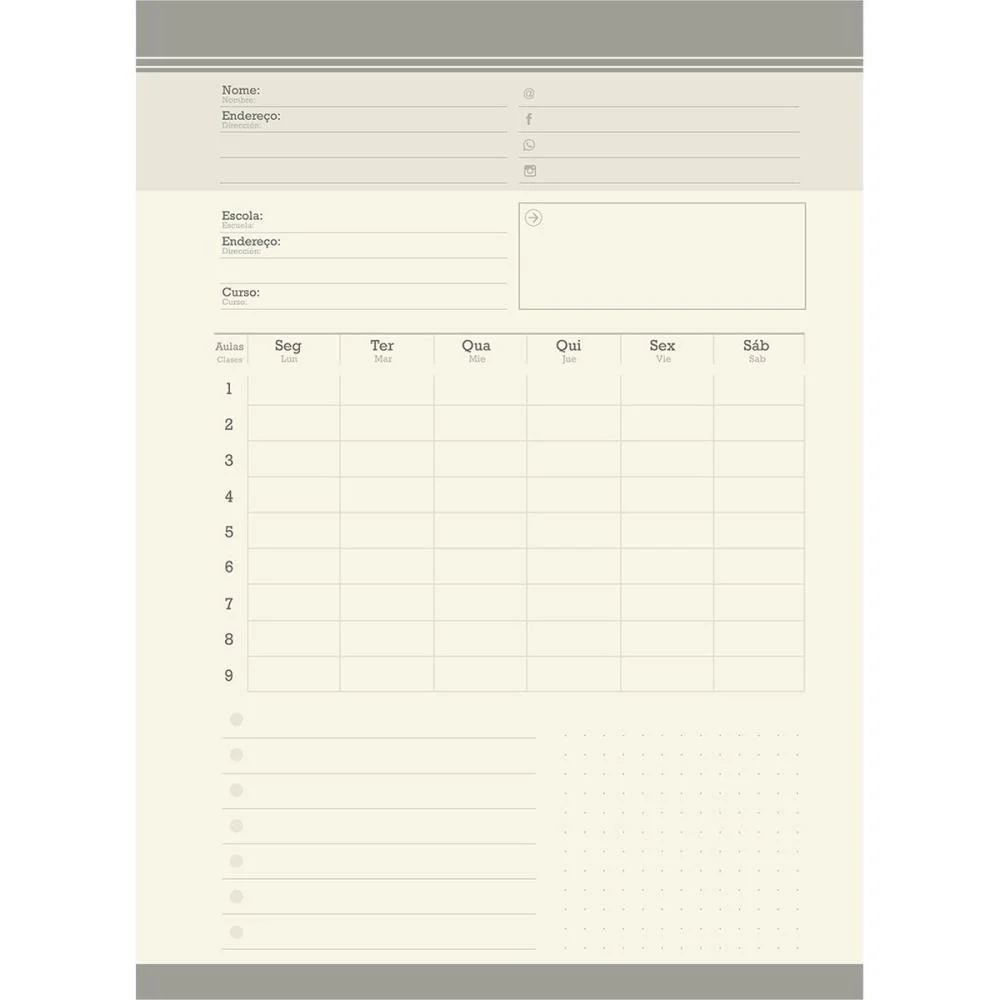 CADERNO 01X1 CAPA DURA KRAFT GOLD NEO 80FLS. I.A JANDAIA (UNIDADE) - imagem 13