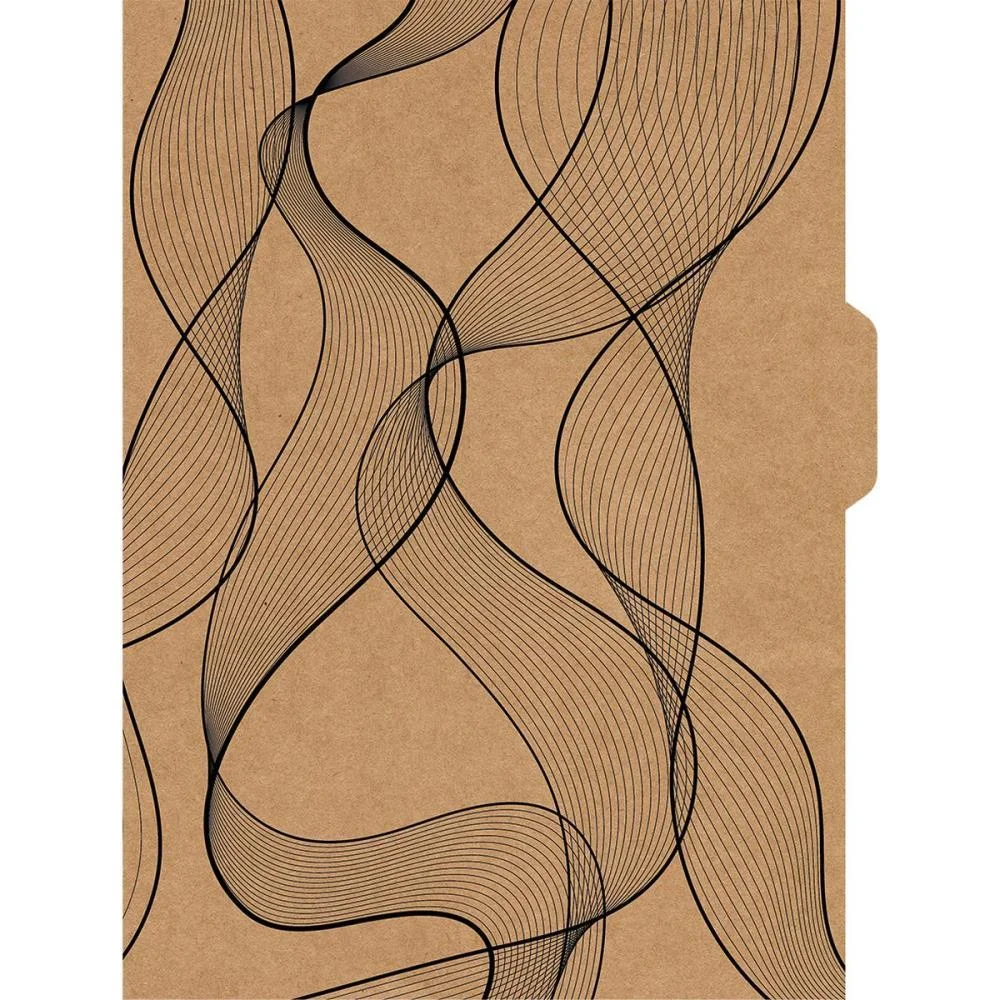 CADERNO 01X1 CAPA DURA KRAFT GOLD NEO 80FLS. I.A JANDAIA (UNIDADE) - imagem 7