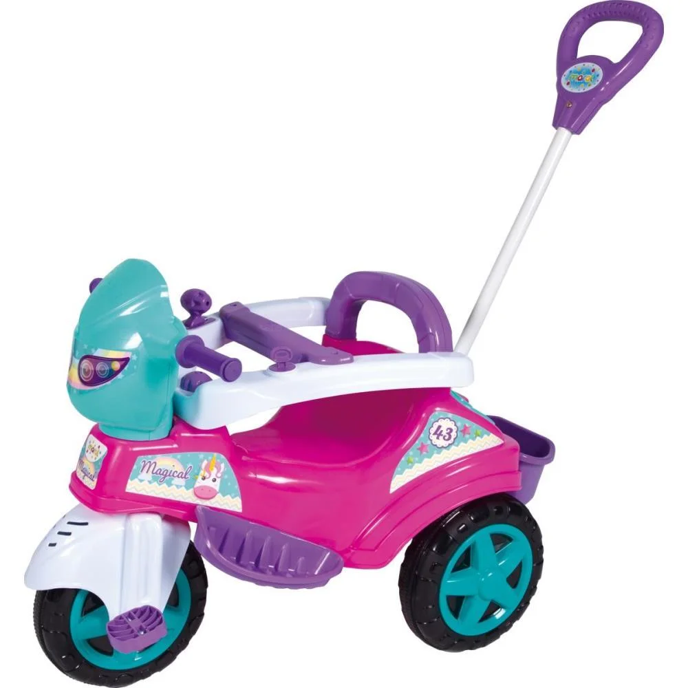 VEICULO PARA BEBE BABY CITY MENINA C/SOM 30KG MARAL  - imagem 5