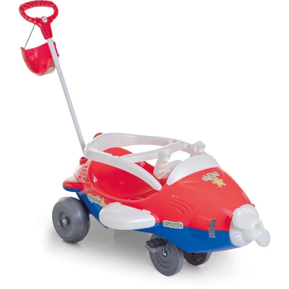 VEICULO PARA BEBE AEROH 2EM1 C/SOM/LUZ/CAPACETE CALESITA  - imagem 4