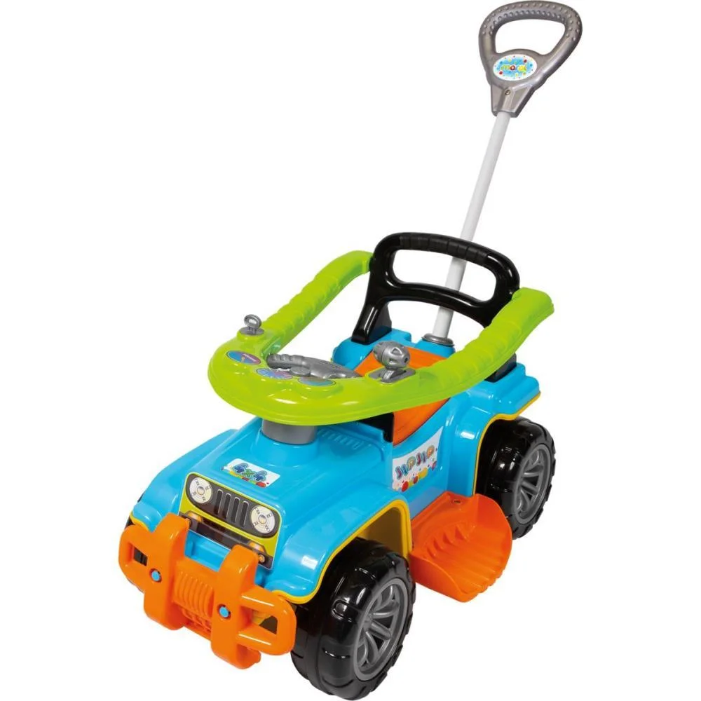 VEICULO PARA BEBE JIP JIP COLORIDO 30KG C/SOM MARAL  - imagem 5