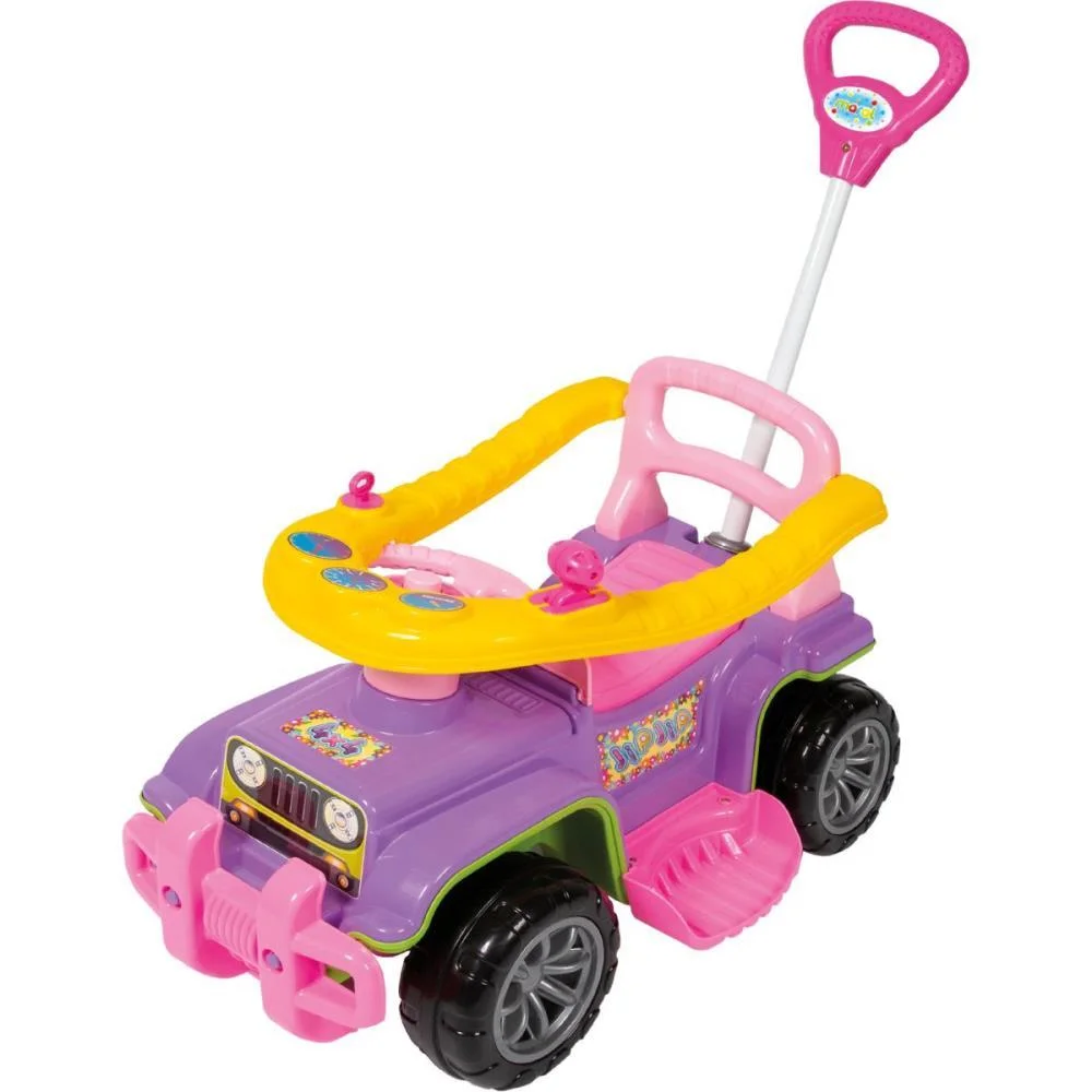 VEICULO PARA BEBE JIP JIP MENINA 30KG C/SOM MARAL  - imagem 2