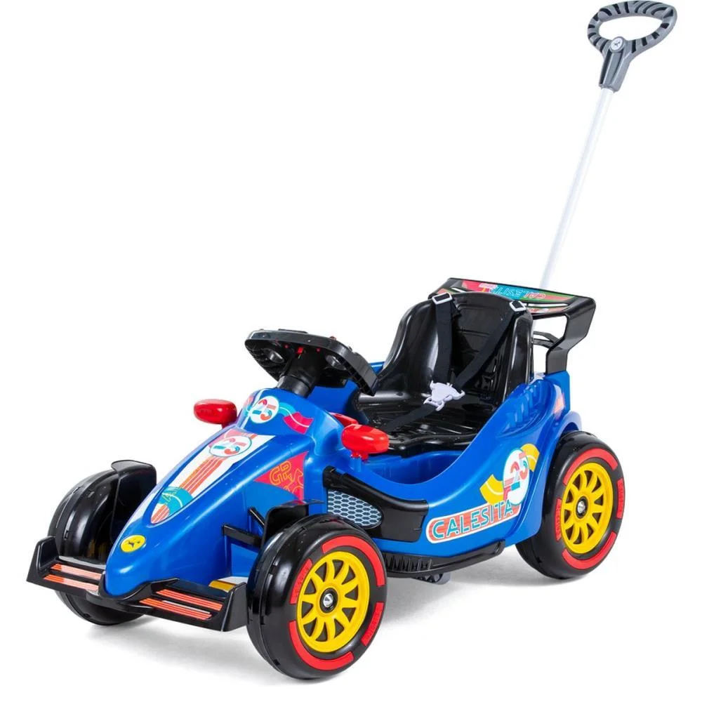 VEICULO PARA BEBE F25 AZUL C/SOM 30KG CALESITA  - imagem 4