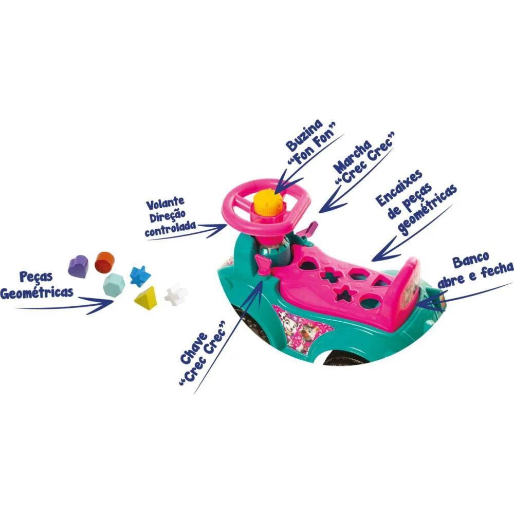 VEICULO PARA BEBE KETOKINHA DOG MENINA VD/RS 16K KENDY BRINQUEDOS  - imagem 5