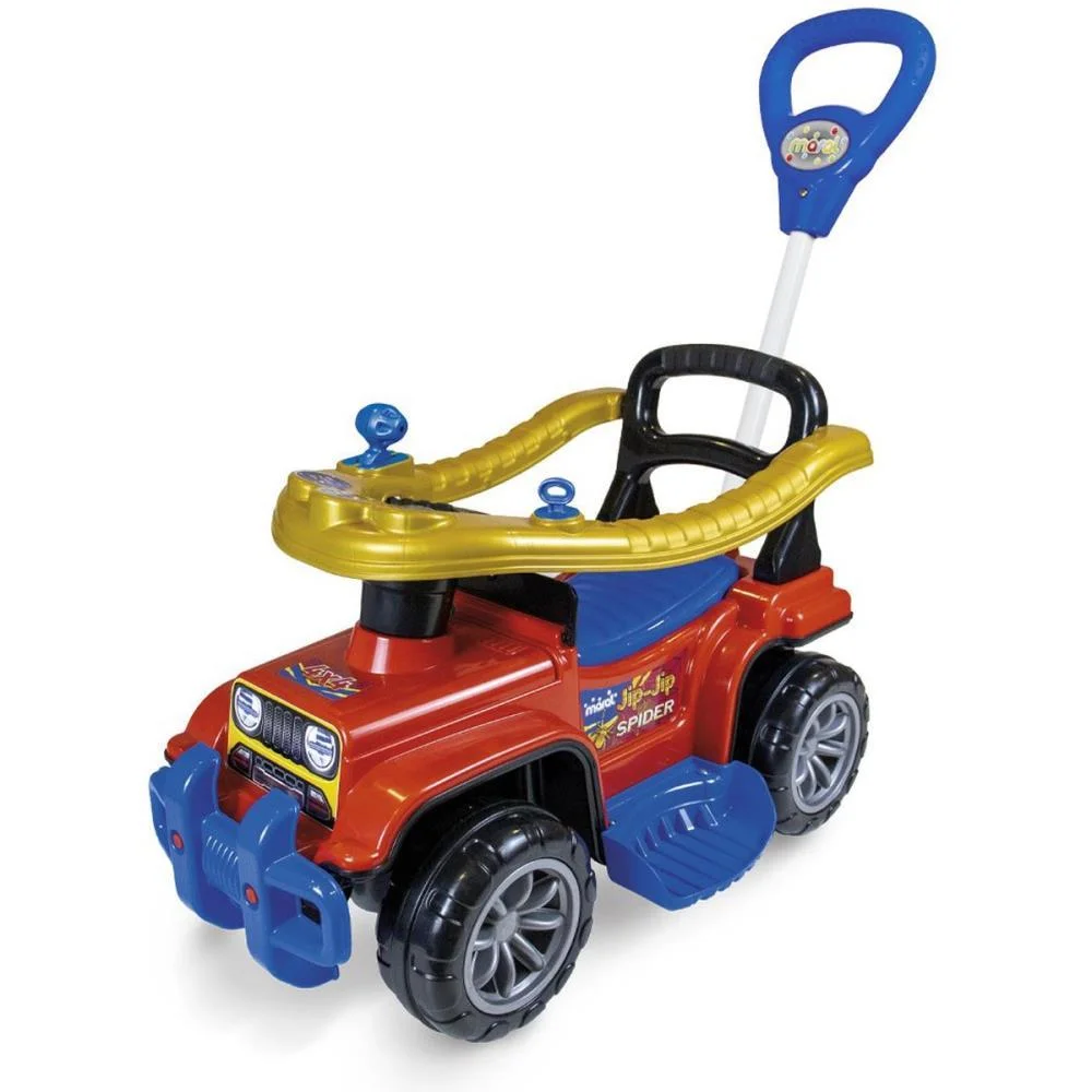 VEICULO PARA BEBE JIP JIP SPIDER 30KG C/SOM MARAL  - imagem 3