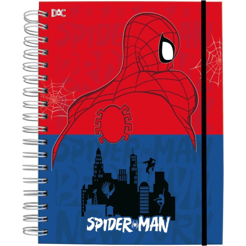 CADERNO 01X1 CAPA DURA HOMEM ARANHA SMART UNIV.C/ELAS DAC (UNIDADE) - imagem 5
